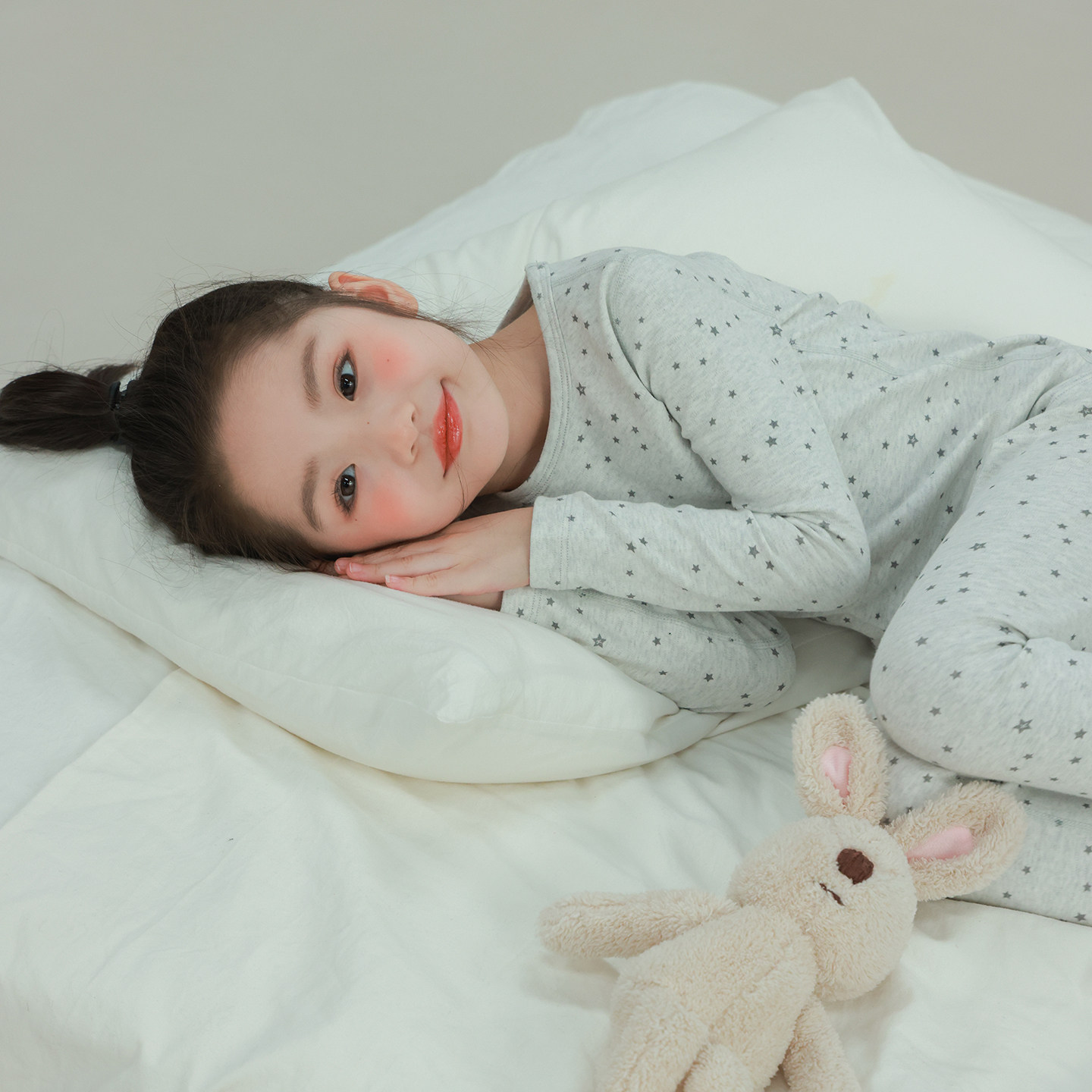 大耳象女童满印家居服套装冬季新款宝儿睡衣秋衣秋裤保暖打底亲肤,淘宝优惠券,粉丝福利购,淘宝优惠卷