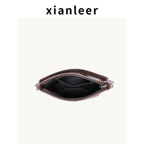 XIANLEER香蕾尔女包2026新款轻奢质感时尚斜跨托特包腋下包单肩包 - 图3