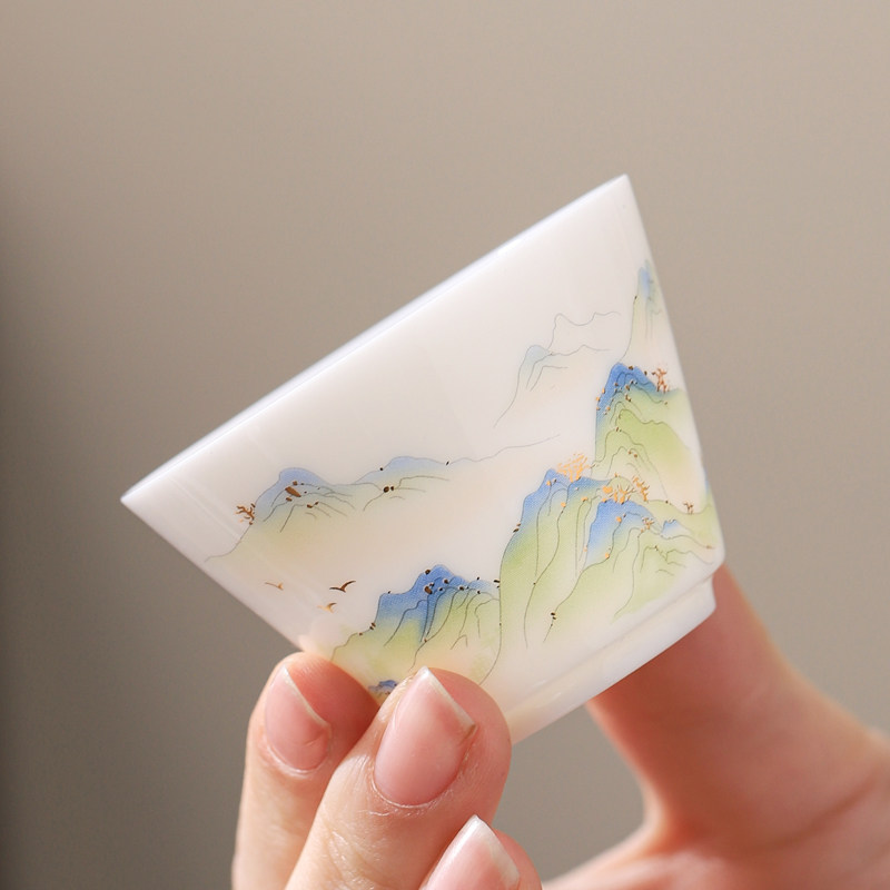 羊脂玉白瓷旅行茶具套装便携式户外旅游泡茶壶快客杯一壶六杯定制,淘宝优惠券,粉丝福利购,淘宝优惠卷