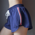 Phụ nữ xinh đẹp đưa tôi đến với khóa kéo thể thao bên cạnh quần short thể thao chống khô nhanh chóng chạy quần nóng quần short thể dục co giãn cao - Quần thể thao quần short thể thao Quần thể thao