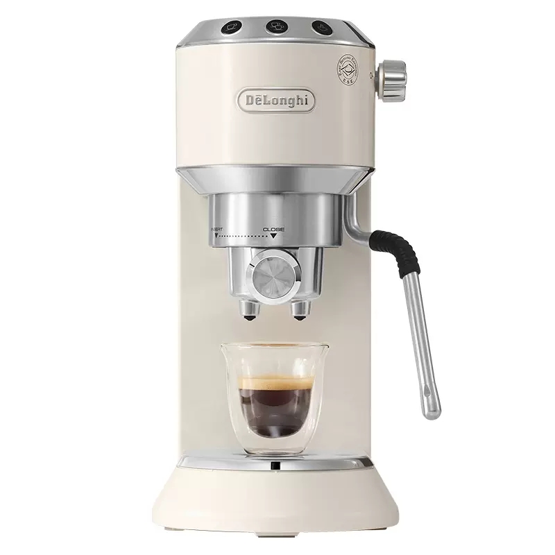 Delonghi/德龙 EC885.CR意式半自动咖啡机家用办公室小型奶泡机-图2