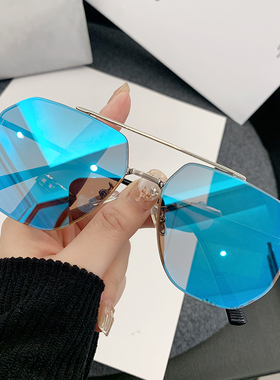 大框驾驶蛤蟆眼镜防紫外线复古