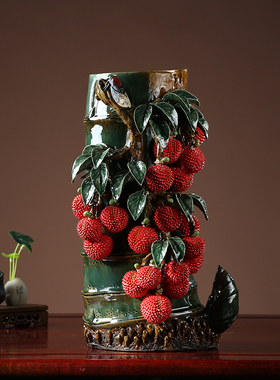 陶瓷纯手工客厅花瓶招财开业礼品