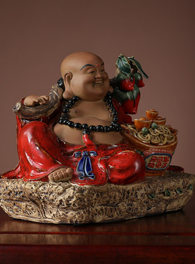 石湾陶瓷工艺家居电视酒柜招财