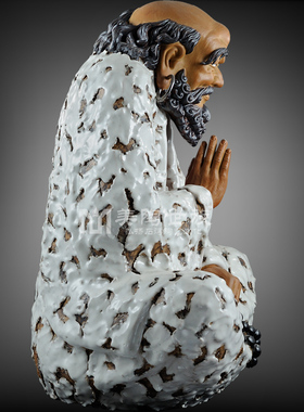 大师精品家居门菩提达摩石湾陶瓷