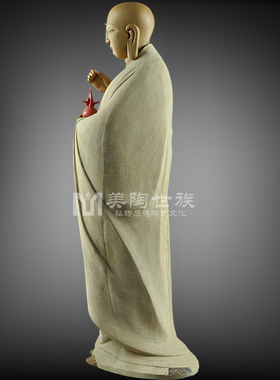 石湾陶瓷公仔省大师家居门地藏王