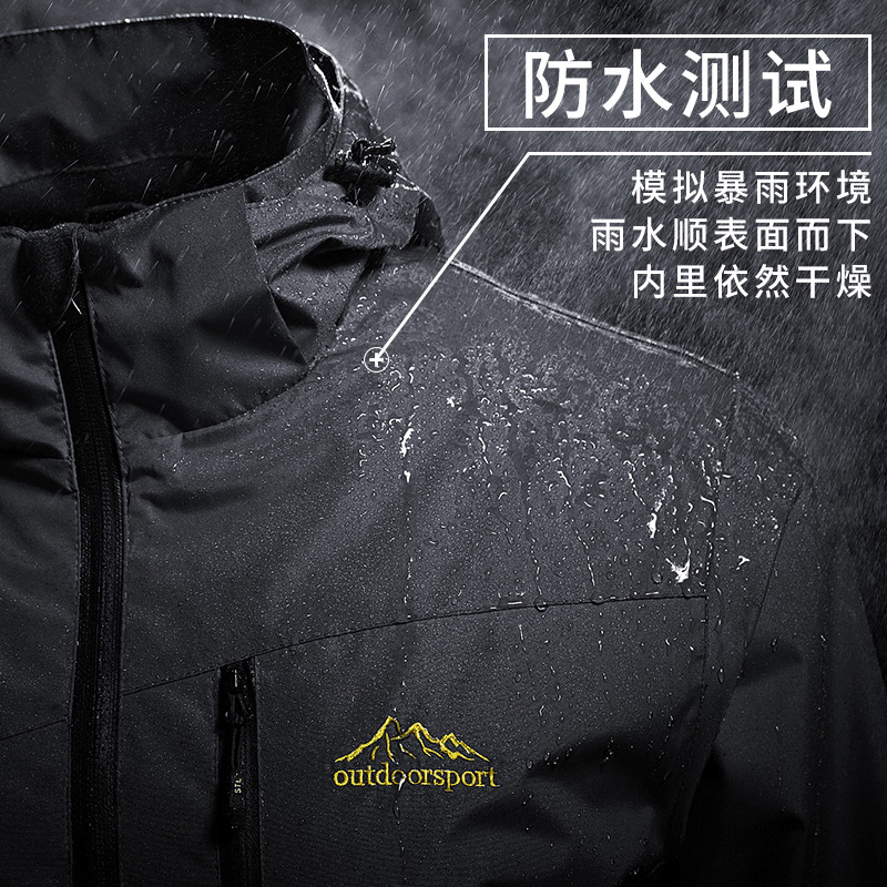 冲锋衣男春秋潮牌四季单层薄款女户外运动情侣登山服装防水防风衣 冲锋衣男春秋潮牌四季单层薄款女户外运动情侣登山服装防水防风衣