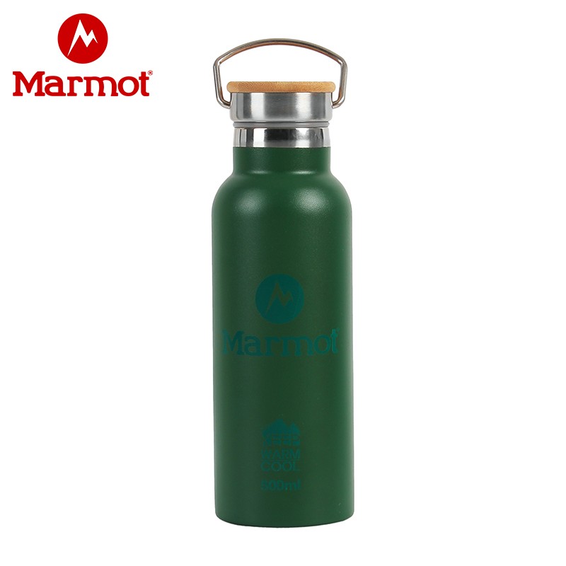 Marmot/土拨鼠新款户外运动不锈钢简约保温杯500ML大容量保温杯 - 图3