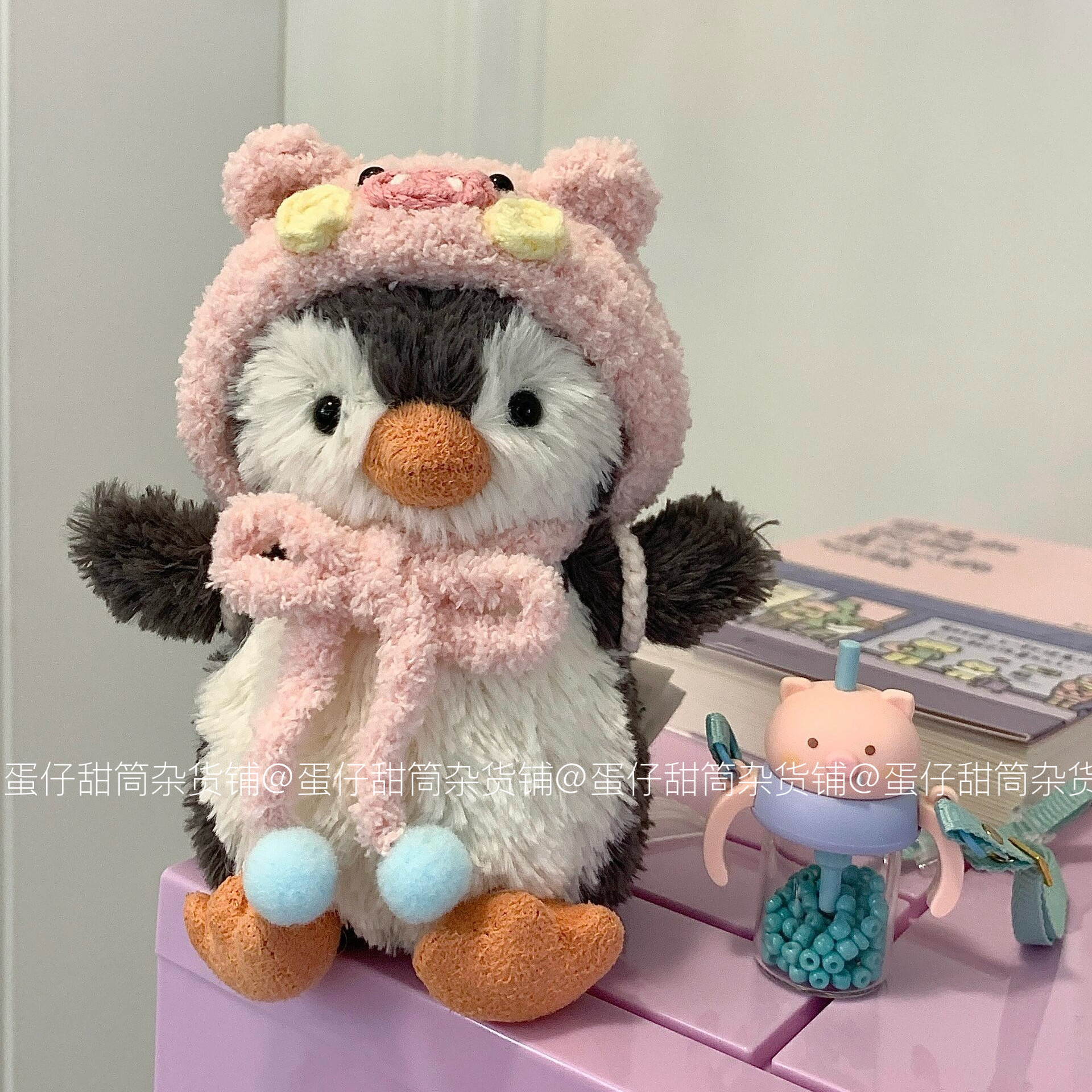 仅衣服/jellycat花生企鹅衣服11厘米玩偶头套帽子围巾着替圣诞节,淘宝优惠券,粉丝福利购,淘宝优惠卷