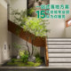 Simulated Podocarpus artificial trees and green plants for landscaping