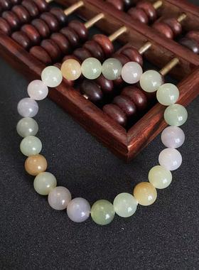 8MM圆珠多宝和田玉手串