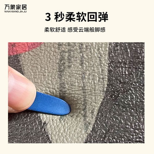 2025新款门口pvc地垫入户门垫大面积全铺高级感进门防摔免洗防滑 - 图2