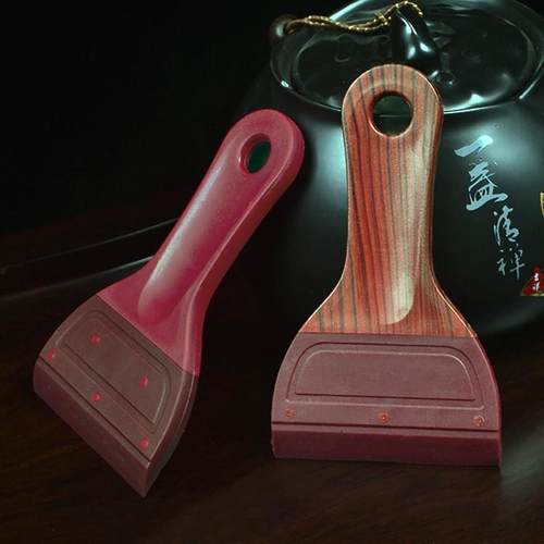 硅胶茶刮功夫茶具配件清洁刷子茶台刮水板茶盘排水器茶道零配茶刷 - 图1