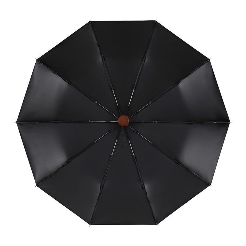 Cmon全自动自开自收双人大雨伞男士三折叠创意商务格子绅士晴雨伞