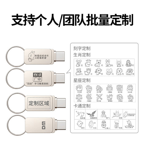 DM大迈Typec手机U盘64g3.2高速双头32g安卓电脑两用U盘128g大容量 - 图2