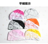 Водонепроницаемая модная полиуретановая плавательная шапочка для плавания, большой размер