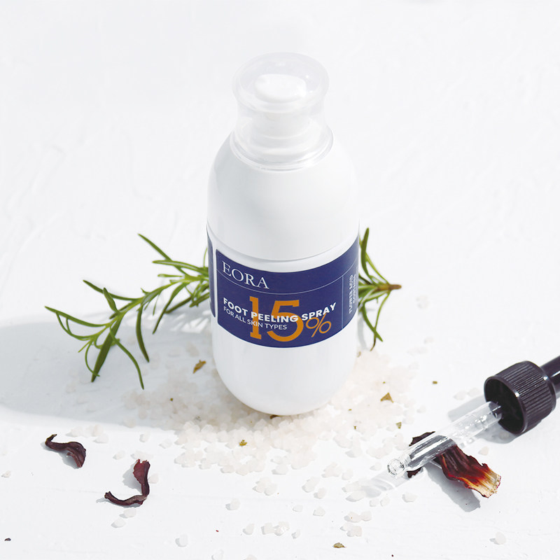 日本eora足部去角质喷雾啫喱磨砂膏 美丽俏佳人足部磨砂