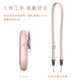 Подвесная шейная вентилятор маленький светлый звук ленивый мужчина портативная портативная портативная зарядка USB -электрический вентилятор может быть заряжен