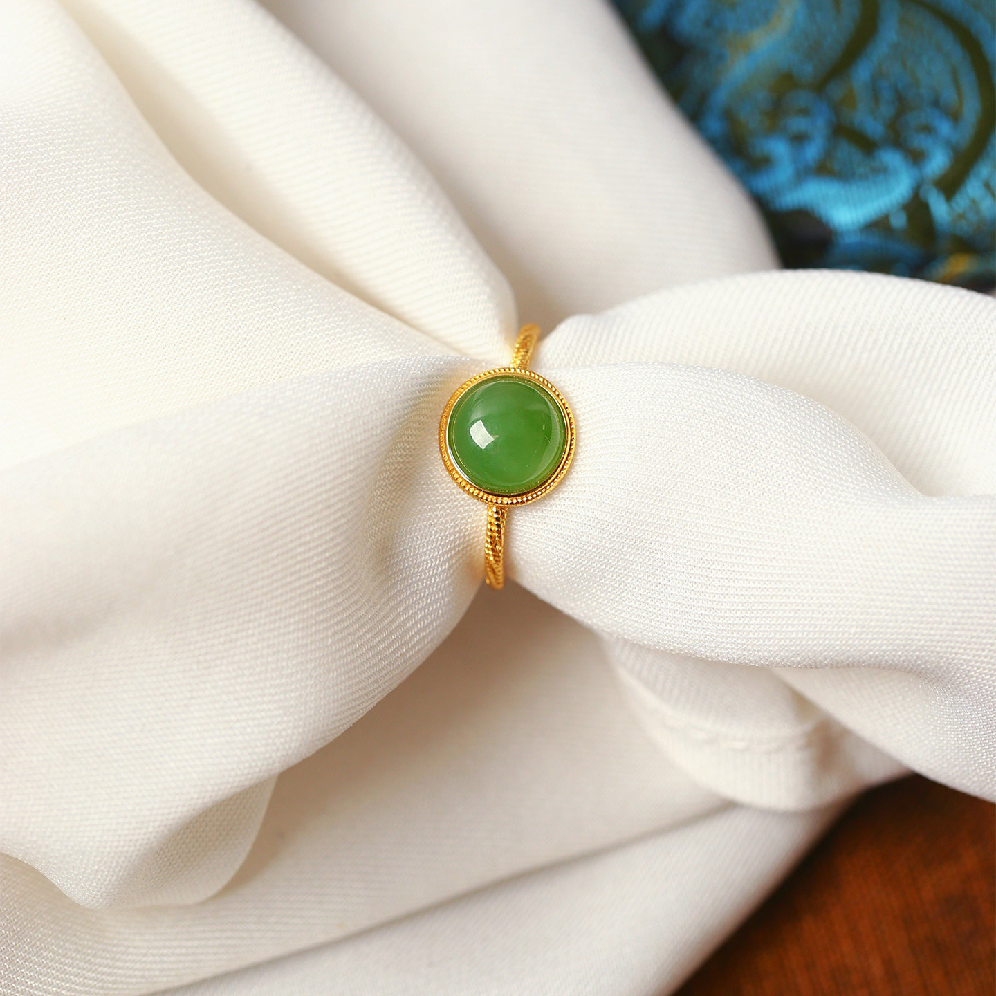 天然碧玉冰绿蛋面纯银镶嵌款手链吊坠戒指耳钉套装 女款玉石饰品,淘宝优惠券,粉丝福利购,淘宝优惠卷