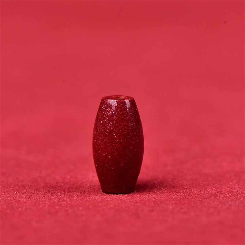 原矿朱砂紫金砂福字桶珠配件材料 原矿diy朱砂散珠配件,淘宝优惠券,粉丝福利购,淘宝优惠卷