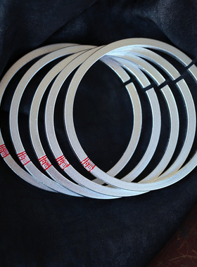 999足银古法方条福字开口款手镯