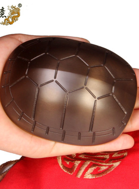 真古意手把玩件六爻工具龟壳