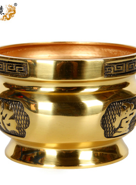 台湾纯铜香薰炉佛具用品