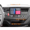 Jiefang JK6 navigator Android large screen central control reversing image all-in-one truck navigator four-way monitoring