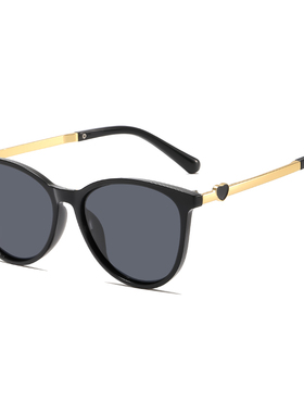 墨镜女太阳镜2025新款夏季小框偏光时尚防紫外线高级感配近视眼镜