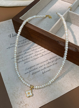 XKDDCT新款天然淡水珍珠项链女