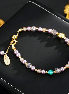 XKDDCT天然彩色珍珠气质百搭复古