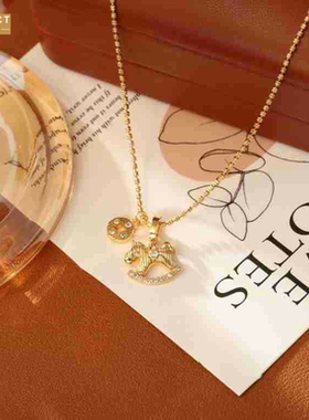 XKDDCT新款马上有高级感小马吊坠