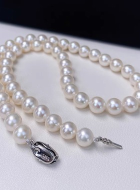 XKDDCT天然淡水项链妈妈款女真珍