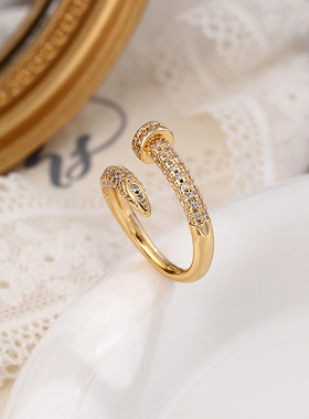 XKDDCT2025欧美新品钉子锆石镀1