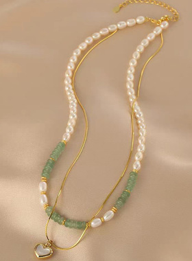 XKDDCT新款爱心吊坠天然淡水珍珠