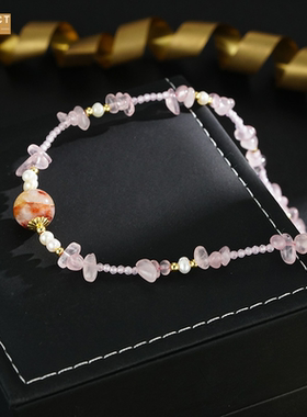 XKDDCT款小众设计轻奢文艺淡粉色