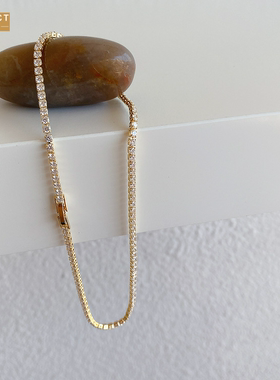XKDDCT冷淡钻女复古简约气质颈链