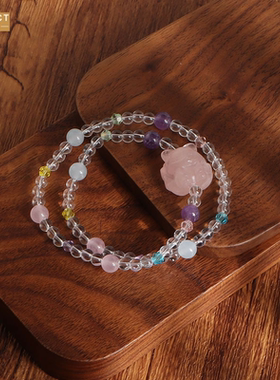 XKDDCT新款施家珍珠手链女新中