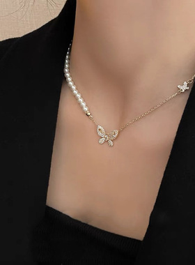 XKDDCT小众设计高级感珍珠项链女