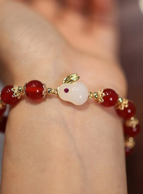 XKDDCT福利款天然8MM红玛瑙圆珠