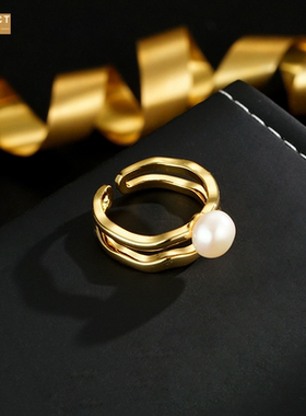 XKDDCT爆款简约百搭双层线条镶嵌