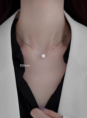 XKDDCTs925纯银锁骨链简约轻奢淡