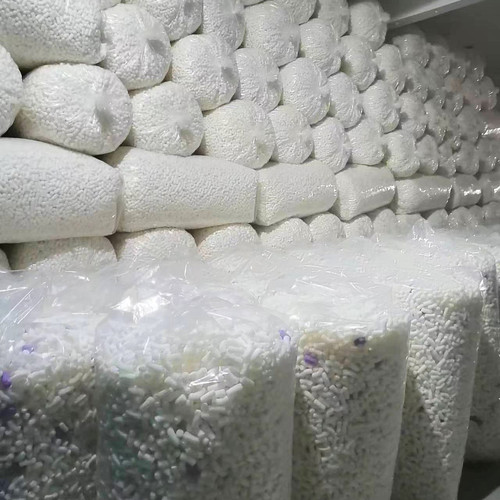 降解泡泡粒可水融珍珠棉玉米淀粉化妆品纸箱填充缓冲防震泡泡颗粒 - 图2