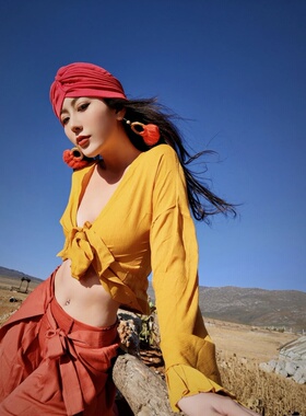 波西米亚头巾帽印度包头帽女帽子