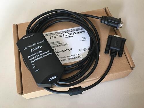 6ES7972-0CA23-0XA0西门子PLCS7-300 400编程电缆适配器现货包邮 - 图0