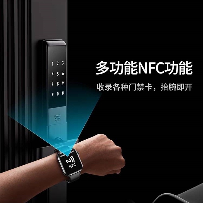 适用华为P40pro Mate40pro智能手环NFC门禁支付AI通话运动手表男-图1