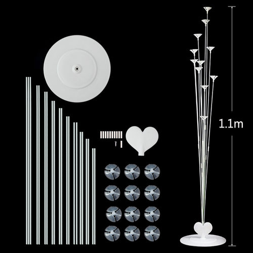 气球支架桌摆落地装饰生日派对立柱路引婚庆地飘婚房装饰场景布置 - 图0