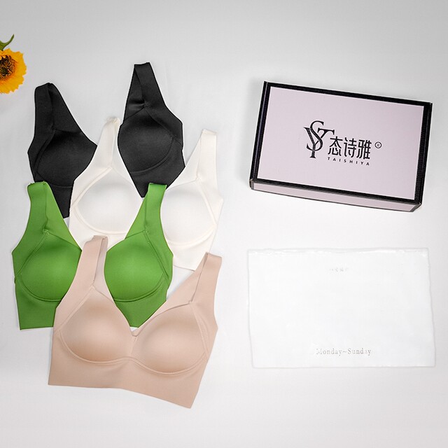 Taishiya Underwear Flagship Store Seamless Beautiful Back Small Breast Holding Secondary Breast Lifting and Gathering Women's Underwear Beautiful Back