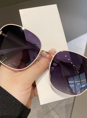 无防紫外线圆形复古男女太阳镜