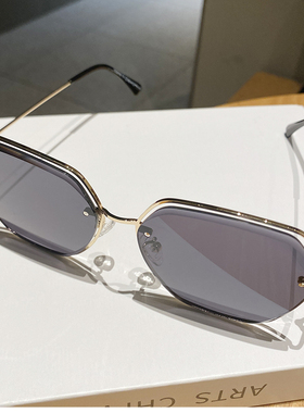 无防紫外线复古男女切片太阳镜